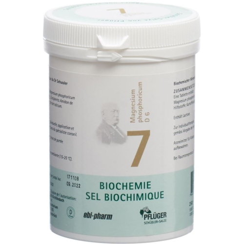 Pflueger Schüssler Nr. 7 Magn Phos Tabletten D 6 250g buy online