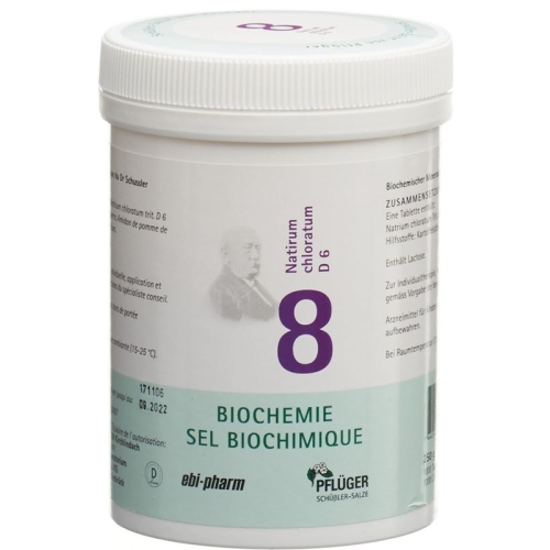 Pflueger Schüssler Nr. 8 Natr Chlor Tabletten D 6 250g buy online