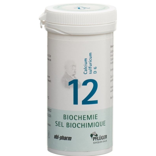 Pflueger Schüssler Nr. 12 Calc Sulf Tabletten D 6 100g buy online