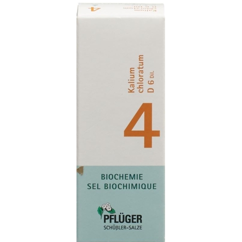 Pflueger Schüssler Nr. 4 Kal Chlor Tropfen D 6 30ml buy online