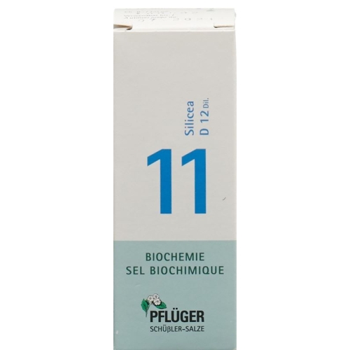 Pflueger Schüssler Nr. 11 Silicea Tropfen D 12 30ml buy online