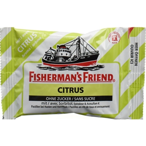 Fishermans Friend Pastillen Citrus ohne Zucker 25g buy online