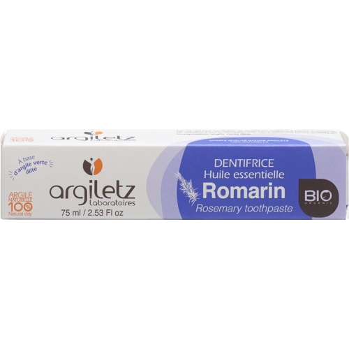 Argiletz Zahnpasta Rosmarin Bio 75ml buy online