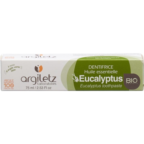 Argiletz Zahnpasta Eukalyptus Bio 75ml buy online