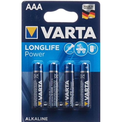 Varta Batterien High Energy Aaa 4 Stück buy online