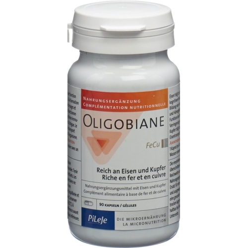 Oligobiane Fe Cu Kapseln 440mg 90 Stück buy online