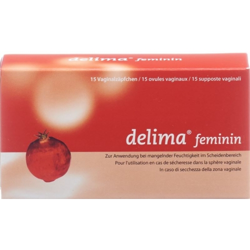 Delima Feminine vaginal suppository 15 pieces buy online