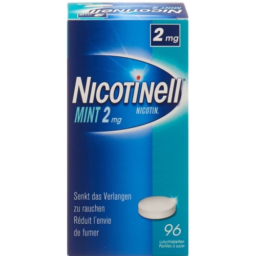 Nicotinell Lutschtabletten 2mg Mint 96 Stück buy online