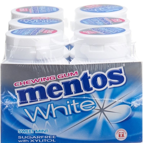 Mentos Gum White Sweetmint 6x 75g buy online