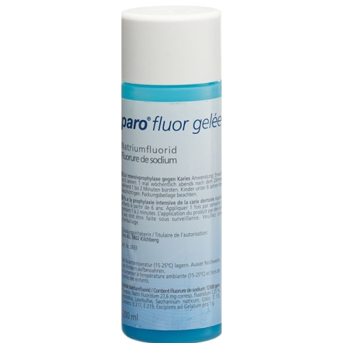 Paro Fluor Gelee Natriumfluorid Mint Flasche 200ml buy online