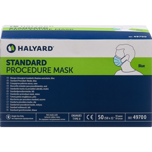 Tecnol Procedure Mask Protect Blau Typ Iir 50 Stück buy online