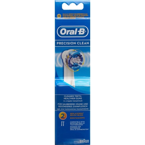 Braun Oral B Aufsteckbüste Precision Clean 2 Stück buy online