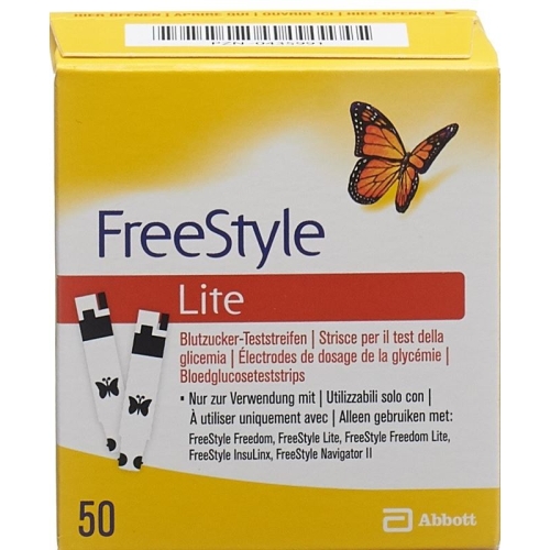 Abbott FreeStyle Lite test strips 50 pcs buy online