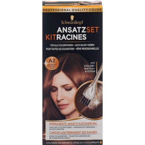 Schwarzkopf Ansatzset Goldbraun Flasche 22ml buy online