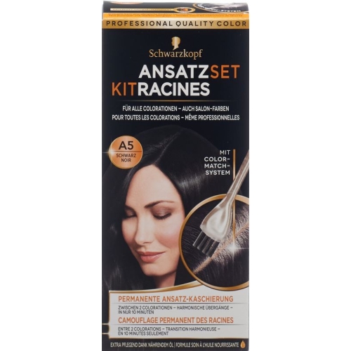 Schwarzkopf Ansatzset Schwarz Flasche 22ml buy online