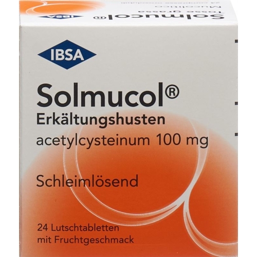 Solmucol 100mg 24 Lutschtabletten buy online