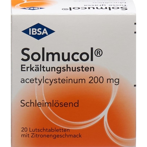 Solmucol 200mg 20 Lutschtabletten buy online