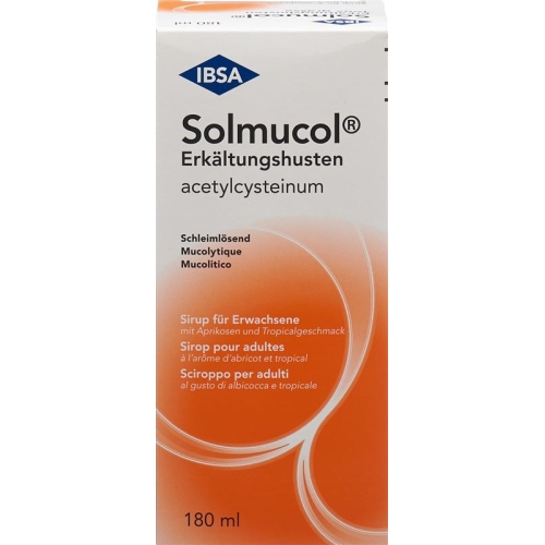 Solmucol Sirup für Erwachsene 180ml buy online