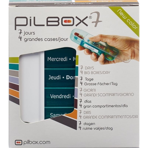 Pilbox 7 Medikamentenspender D/f 7 Tage buy online