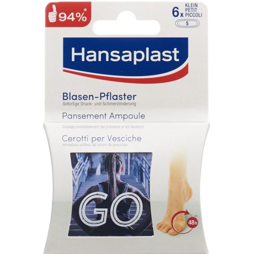 Hansaplast Foot expert SOS Blasen-Pflaster 6 Stück klein für Zehen buy online