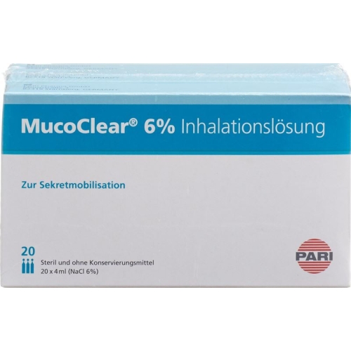 Pari Mucoclear Inhalationslösung 6% NaCl 60x 4ml buy online