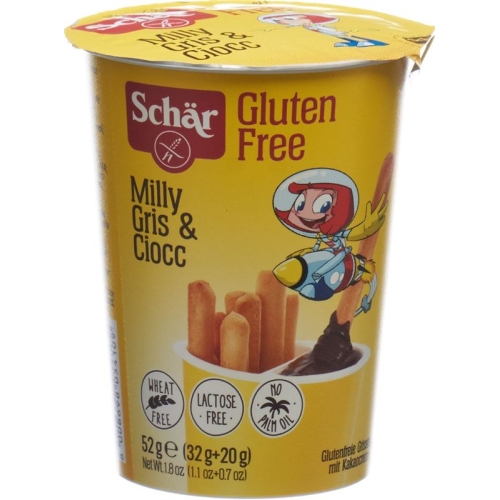 Schär Milly Gris & Ciocc Glutenfrei 52g buy online