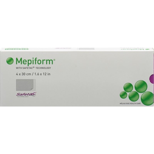 Mepiform Narbenverband 4x30cm Silikon Nicht Steril 5 Stück buy online