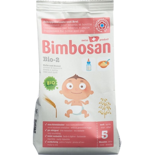 Bimbosan Bio-2 Hafer und Dinkel Pulver Refill 300g buy online