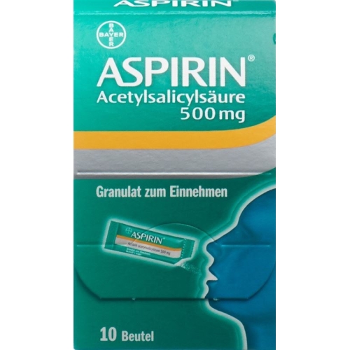 Aspirin Granulat 500mg 10 Beutel buy online