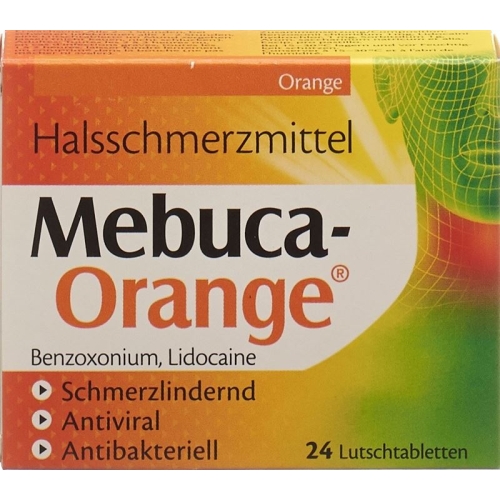 Mebuca Orange 24 Lutschtabletten buy online