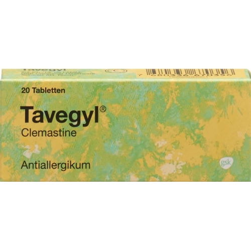 Tavegyl 1mg 20 Tabletten buy online