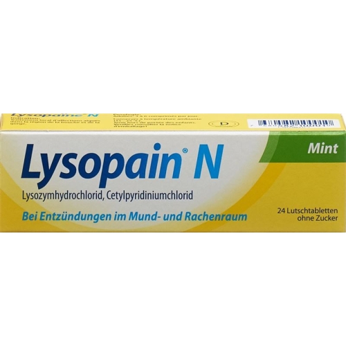 Lysopain N 24 Lutschtabletten buy online