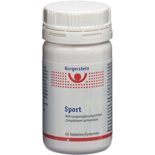 Burgerstein Sport tablets 60 pieces buy online