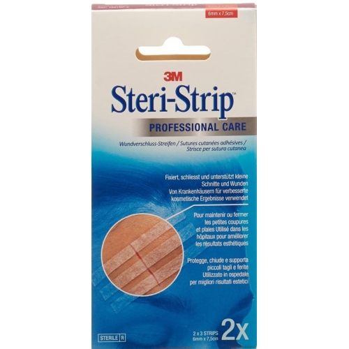 3M Steri Strip Elastisch 6x75mm Beige 2x 3 Stück buy online