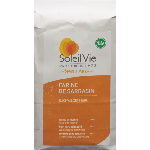 Soleil Vie Buchweizen Vollkorn Mehl Bio 500g buy online