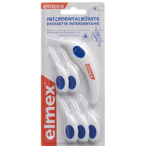 Elmex Interdentalbürste 4mm mit Halter 6 Stück buy online