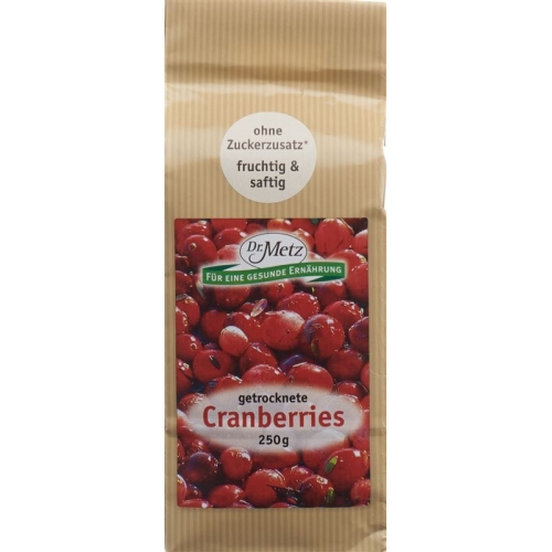 Dr. H. Metz Getrocknete Cranberries 250g buy online