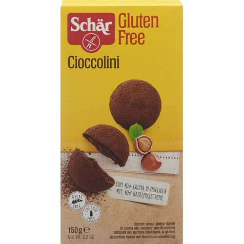 Schär Cioccolini M Kakaofuellung 150g buy online