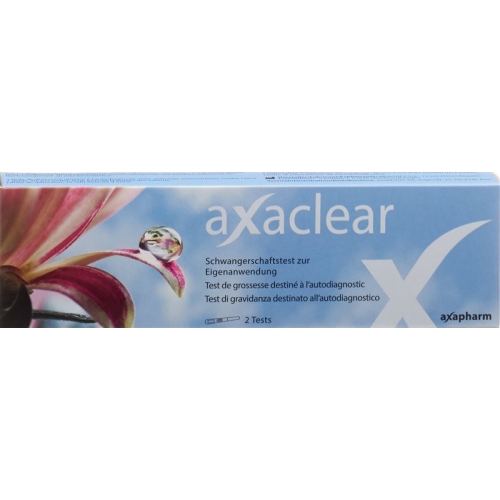 Axaclear pregnancy test 2 pcs buy online