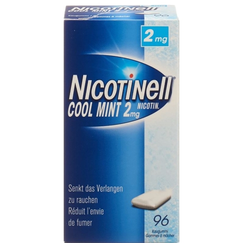 Nicotinell Cool Mint 2mg 96 Kaugummi buy online