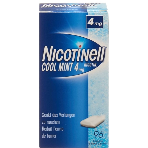 Nicotinell Cool Mint 4mg 96 Kaugummi buy online