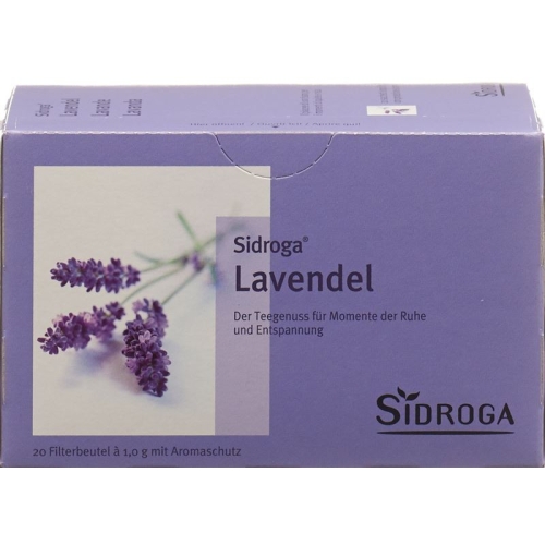 Sidroga Lavender tea bag 20 pieces buy online