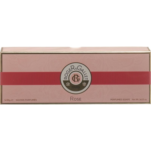 Roger Gallet Rose Seifencoffret 3x 100g buy online