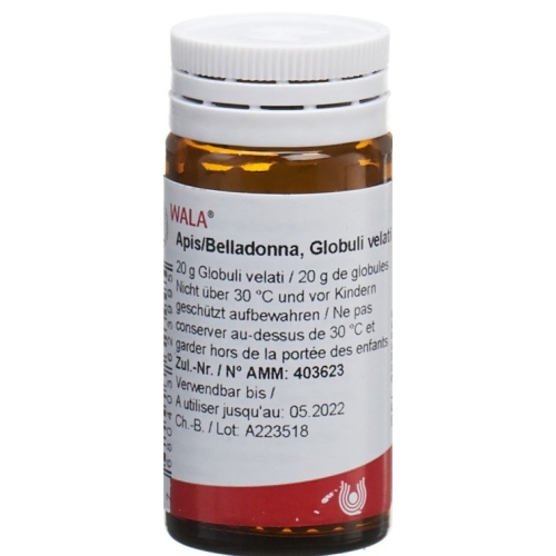 Wala Apis/belladonna Globuli Flasche 20g buy online