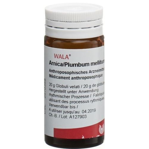 Wala Arnica/plumbum Mellitum Globuli 20g buy online