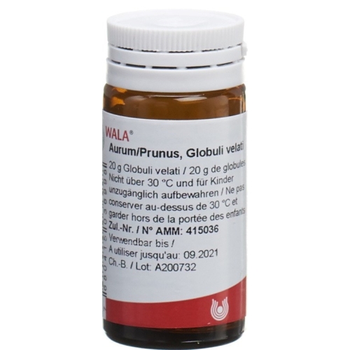 Wala Aurum/prunus Globuli 20g buy online