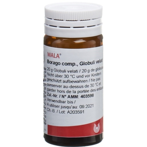 Wala Borago Comp Globuli 20g buy online