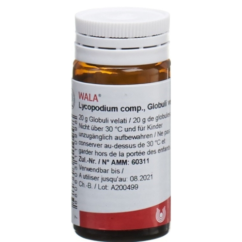 Wala Lycopodium Comp Globuli Flasche 20g buy online