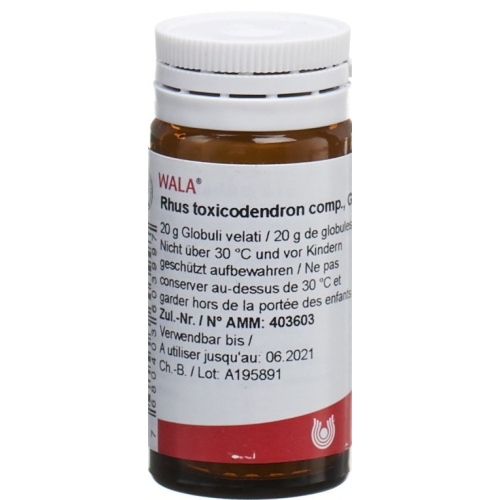 Wala Rhus Toxicodendron Comp Globuli 20g buy online