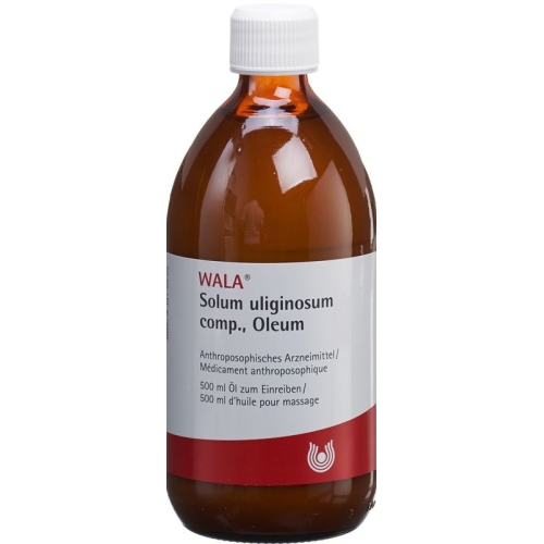 Wala Solum Uliginosum Comp Öl Flasche 500ml buy online